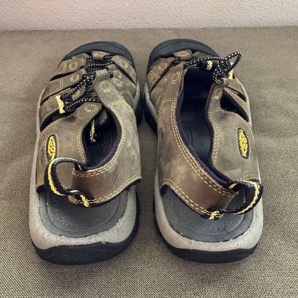 Keen Newport H2 Waterproof Bison Brown Leather Sport Sandals 110220 Men’s Size 8 - Picture 4 of 7